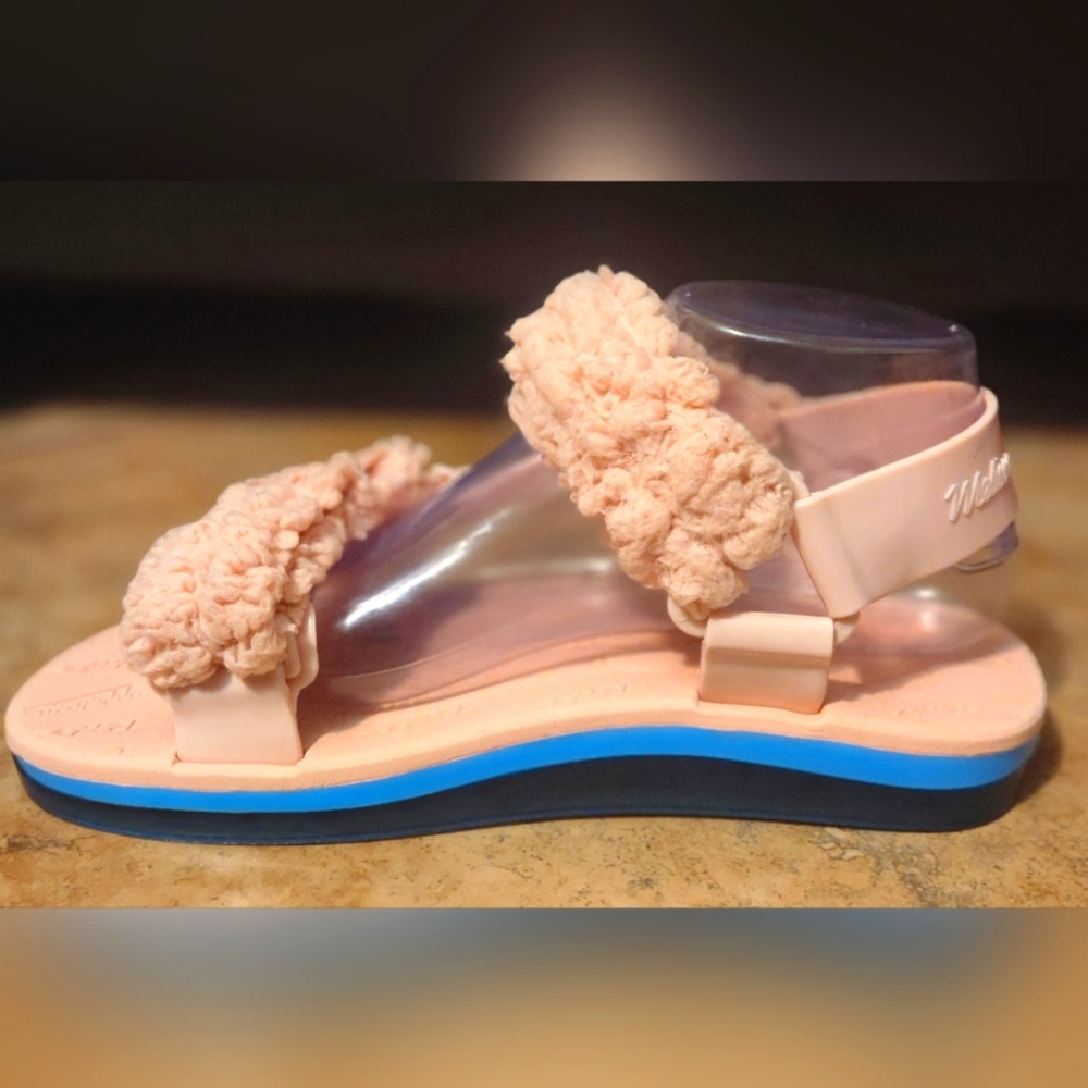 Melissa Fluffy Rider Women's Sandals - Picture 4 of 7